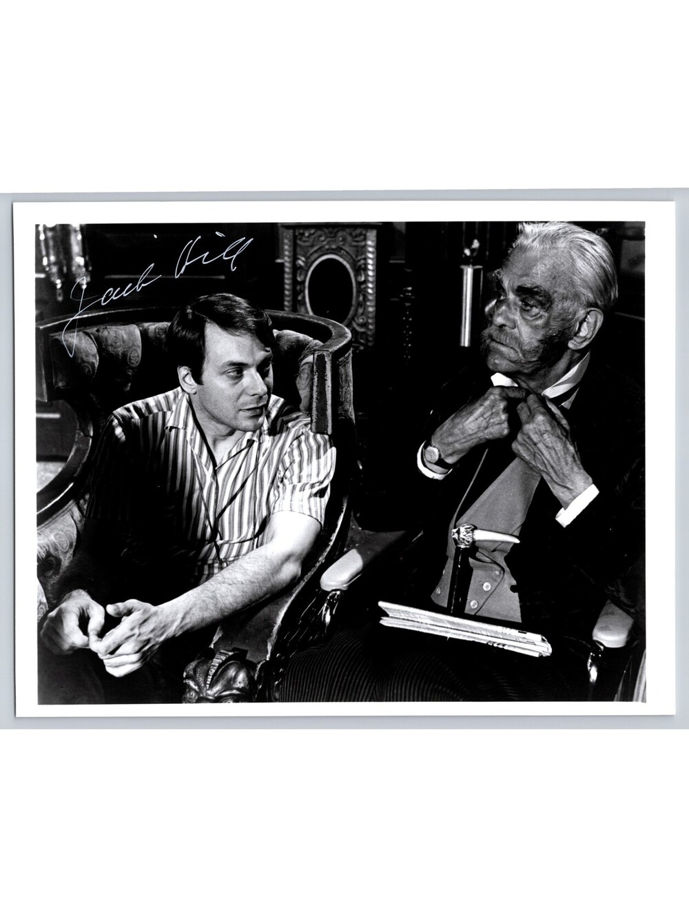Jack Hill Movie Director Photo Signed 8 x 10 Photograph Auto
